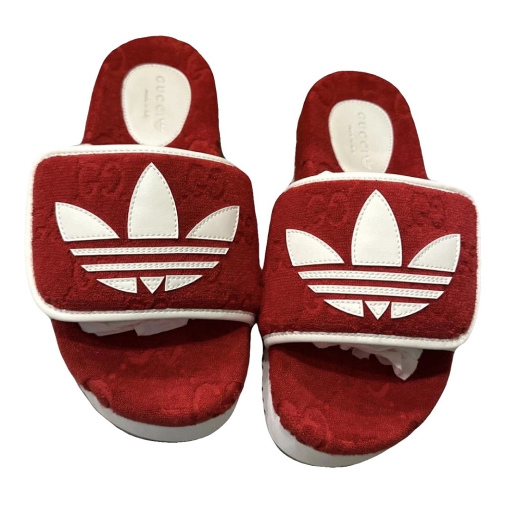 Gucci x Adidas sandals